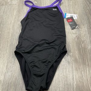 TYR Competition Swimsuit Size 30 Durafast Elite, new with tags